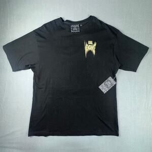 Rebel Venom T Shirt Mens XL Black Graphic Angel Back Print NWT Streetwear Goth